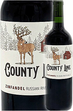 ギフト対応可 【カウンティライン by ラジオコトー】 ジンファンデル “ロシアン リヴァー ヴァレー” 2020 County Line Vineyards Radio-Coteau ZINFANDEL Russian River Valley 750ml プレゼント ソノマ自然派赤ワイン カリフォルニアワイン専門店 父の日プレゼント