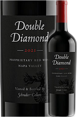 ギフト対応可 ●限定キュヴェ “ダブルダイヤモンド” ナパヴァレー プロプライアタリー・レッド  Schrader Cellars DOUBLE DIAMOND Napa Valley Proprietary Red Wine 750ml カリフォルニア ナパバレー赤ワイン750ml 父の日プレゼント