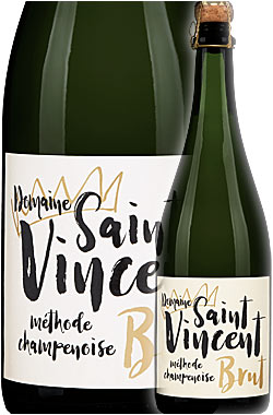 【ドメーヌ・サン・ヴァンサン グリュエ】 “ブリュット” メトードシャンプノワーズ スパークリングワイン [NV] Gruet Domaine St. Vincent Methode Champenoise Brut Sparkling Wine America 750ml 原産地呼称アメリカ グルエ白泡 シャルドネ+ピノノワール シャンパン製法