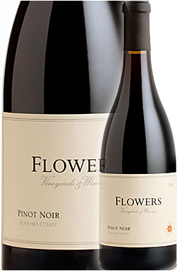 ギフト対応可  ピノ・ノワール “ソノマ・コースト”  Flowers Vineyards Winery PINOT NOIR Sonoma Coast 750ml カリフォルニアワインあとりえ×立花峰夫のゴッドブレスアメリカワインズ GOD BLESS AMERICA WINES フォートロスシービュー赤ワイン