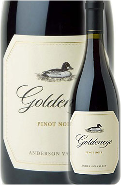 ギフト対応可  ピノノワール “アンダーソン・ヴァレー”  Duckhorn Wine Company GOLDENEYE Pinot Noir Anderson Valley 750ml メンドシーノ赤ワイン カリフォルニアワイン専門店あとりえ ギフト 贈り物 父の日プレゼント 高級