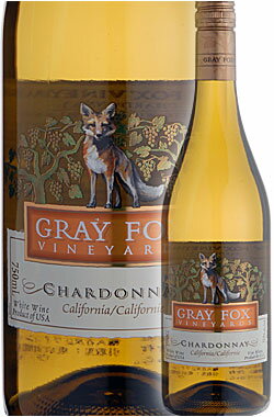 【グレイフォックス】 シャルドネ “カリフォルニア” [2017] Gray Fox Vineyards Chardonnay California 750ml 白ワイン スクリューキャップ カリフォルニアワイン専門店あとりえ 父の日プレゼント