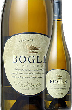 ギフト対応可  ヴィオニエ カリフォルニア (クラークスバーグ)  Bogle Vineyards Viognier California (Clarksburg) 750ml 白ワイン カリフォルニアワイン専門店あとりえ 父の日プレゼント