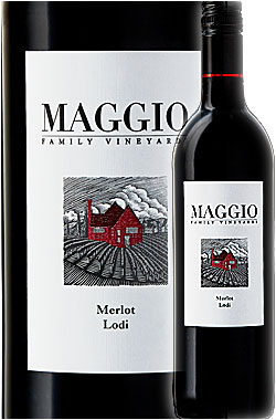 【マッジオ by オークリッジ】 メルロー “エステイト・グロウン” ロダイ [2019] OAKRIDGE MAGGIO FAMILY VINEYARDS Estate Grown Merlot Lodi, California 750ml スクリューキャップ赤ワイン カリフォルニアワイン 父の日プレゼント