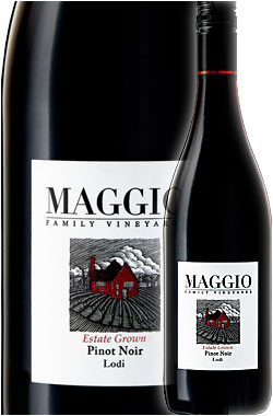 【マッジオ by オークリッジ】 ピノ・ノワール “エステイト・グロウン” ロダイ [2019] OAKRIDGE MAGGIO FAMILY VINEYARDS Estate Grown Pinot Noir Lodi California 750ml スクリューキャップ赤ワイン カリフォルニアワイン専門店 贈答 父の日プレゼント