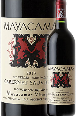 ギフト対応可 ●AG97点2013年 カベルネ・ソーヴィニヨン “マウント・ヴィーダー” ,ナパ・ヴァレー  Mayacamas Vineyards Cabernet Sauvignon MOUNT VEEDER, Napa Valley 750ml ナパバレー山カベ赤ワイン カリフォルニアワイン 誕生日プ