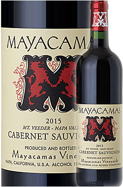 ●2019年TOP100第2位同年号同銘柄《マヤカマス・ヴィンヤーズ》 カベルネ・ソーヴィニヨン “マウント・ヴィーダー” ナパ・ヴァレー [2015] Mayacamas Vineyards Cabernet Sauvignon MOUNT VEEDER, Napa Valley 750ml ナパバレー赤ワイン カリフォルニアワイン 正規品
