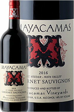 ●2020年TOP100第4位同年号同銘柄【マヤカマス・ヴィンヤーズ】 カベルネ・ソーヴィニヨン “マウント・ヴィーダー” ナパ・ヴァレー [2016] Mayacamas Vineyards Cabernet Sauvignon MOUNT VEEDER, Napa Valley 750ml ナパバレー赤ワイン カリフォルニアワイン 正規品