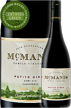 եб ڥޥޥ˥ ץƥ顼 ե˥ [2021]åɥ͡å˥å٥͡˥ååեǥåԥΥΥ McMANIS Family Vineyards PETITE SIRAH Lodi, California 750ml ޥåޥ˥ ֥磻 塼å