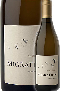 ギフト対応可  シャルドネ “ソノマコースト(ロシアンリヴァーヴァレー)”  Duckhorn Wine Company MIGRATION Chardonnay Russian River Valley, Sonoma Coast 750ml ルシアンリバー/ラシアンリバー白ワイン カリフォルニアワイン