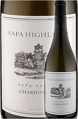 ギフト対応可 ◎白◎ 【ナパハイランズ】 シャルドネ “ナパヴァレー” [2022] Napa Highlands Chardonnay Napa Valley 750ml ナパバレー白ワイン 送料：常温便590円/クール便850円(共に税込) 同梱12本迄同一 カリフォルニアワイン専門店あとりえ 父の日プレゼント