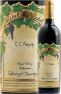 ギフト対応可  カベルネ・ソーヴィニヨン “シー・シー(CC)・ランチ” ラザフォード, ナパ・ヴァレー  Nickel & Nickel Cabernet Sauvignon C.C. RANCH, Rutherford, Napa Valley 750ml ナパバレー赤ワイン カリフォルニアワイン