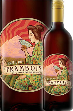 【パシフィックリム】 “フランボワーズ” インフュージョン・オブ・ラズベリー, ワシントン [NV] Pacific Rim FRAMBOISE -INFUSION OF RASPBERRY- Sweet Dessert Wine 375ml [赤甘口デザートワイン ワシントンワイン] スクリューキャップ 父の日プレゼント