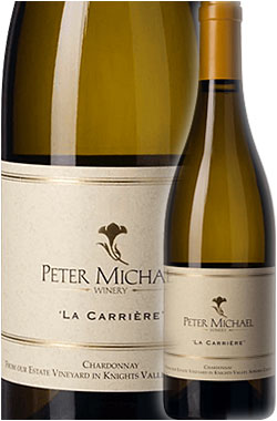 ●5大CH【ピーター・マイケル】 シャルドネ “ラ・キャリエール・エステイト” ナイツヴァレー [2020] Peter Michael Winery La Carriere Estate Chardonnay Knights Valley, Sonoma County 750ml 高級ソノマ白ワイン カリフォルニアワイン 蔵出正規品 父の日プレゼント