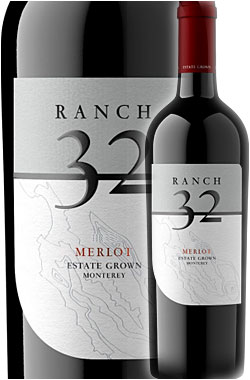 【ランチ32】 メルロー “モントレー” [2019] Ranch 32 Merlot Monterey 750ml カリフォルニアワイン専門店あとりえ 父の日プレゼント赤ワイン