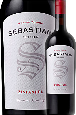 ギフト対応可 【セバスチャーニ】 ジンファンデル “ノースコースト” [2017] Sebastiani Zinfandel North Coast 750ml セバスティアーニ赤ワイン カリフォルニアワイン専門店あとりえ 父の日プレゼント