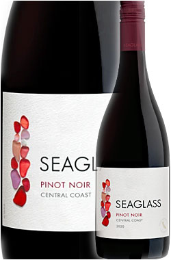 《シーグラス》 ピノノワール “セントラル・コースト” [2021] Seaglass Wine Company Pinot Noir Central Coast, California 750ml 赤ワイン カリフォルニアワイン専門店あとりえ 誕生日プレゼント