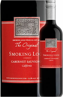 ギフト対応可 【スモーキングルーン】 カベルネソーヴィニヨン カリフォルニア [NV] Don Sebastiani & Sons Smoking Loon Wine Cabernet Sauvignon California 750ml ドン セバスチャーニ＆サンズ赤ワイン ※スクリューキャップ カリフォルニアワイン 父の日プレゼント