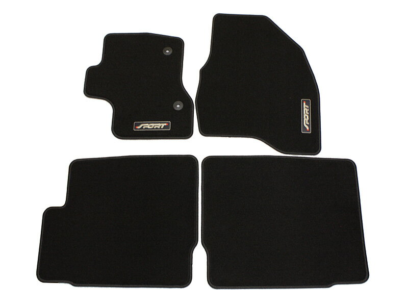 11y- エクスプローラー フロアマット チャコール SPORTロゴ 左ハンドル 4PC 純正