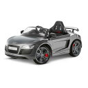 子供　キッズ　ベビー　おもちゃ　トイ　電動乗用　アウディ　R8　スパイダー　グレー　6V大人気の子供用電動乗用！！アクセルをはなせばパワーロックブレーキシステム作動でスムーズに安全に停止します。お子様向けですが車好きのパパも驚きの装備です！お子さまのプレゼントにいかがですか-・6Vバッテリー、充電器付属※長時間使用の場合は要充電。・乗員定員1名・対象年齢3歳から・英語表記の説明書・組み立はある程度慣れている方にお願いされる事をおすすめします。プレゼントシーズンには特に活躍する人気商品で、お子様へのプレゼントとしてもGOOD、大人の方が遊び心で購入してもGOODな高級おもちゃと言える人気商品となっております。【ご注意事項】 詳細は上記バナーより必ずご確認ください。 当社在庫商品は数に限りがございます。商品を切らさないようご用意をしておりますが、オンラインショップに反映する前に在庫切れになる場合もございますので事前にご了承ください。 万が一在庫が欠品した際はお取り寄せとなります。 国内に在庫がある場合、約3-4日 本国取寄せ商品の場合、納期は1-3週間 お支払方法は銀行振込、もしくはクレジットカードのみになりますのでご了承の上、ご注文ください。 また表示価格は参考価格となり、価格はその都度確認致しましてご回答させていただきます。在庫が欠品もしくは生産中止になっている可能性もございます。予めご了承ください。お車により適合商品が異なります。その為、VINコード(シリアルナンバー)が必要になります。 VINコードをお伝え頂きこちらでお調べし適合部品をご案内致します。VINコード(シリアルナンバー)についてはこちらをご確認下さい。