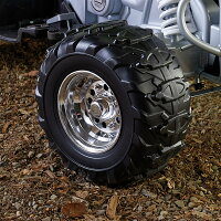 電動乗用カワサキKawasakiKFX四輪バギーグリーン12V