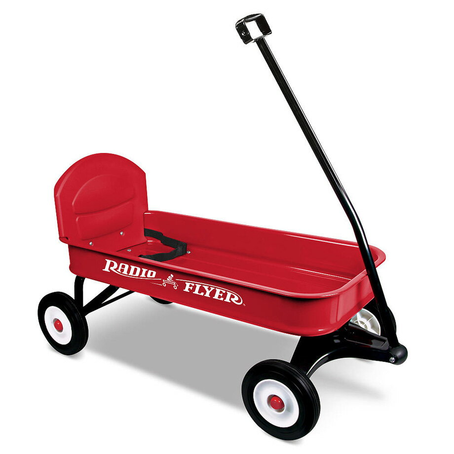 Radio Flyer　ラジオフライヤー　レンジャーワゴン　シート付Radio Flyer　ラジオフライヤー　クラシックワゴンアメリカでも超有名な老舗トイメーカーのこちらの商品、レッドカラーがオシャレなワゴンです。クラシックなスタイリングのこちらのワゴン、アメリカでも日本でもポピュラーな大人気商品です。アメリカではこれを引きながらスワップミートなどをまわる姿を良く目にしますね♪荷物も運ぶも良し、お部屋のインテリアに使うも良し、庭先で活用してもカッコイイ！これ1台でアメリカンな雰囲気がグッと増しますよ！【ご注意事項】 詳細は上記バナーより必ずご確認ください。 当社在庫商品は数に限りがございます。商品を切らさないようご用意をしておりますが、オンラインショップに反映する前に在庫切れになる場合もございますので事前にご了承ください。 万が一在庫が欠品した際はお取り寄せとなります。 国内に在庫がある場合、約3-4日 本国取寄せ商品の場合、納期は1-3週間 お支払方法は銀行振込、もしくはクレジットカードのみになりますのでご了承の上、ご注文ください。 また表示価格は参考価格となり、価格はその都度確認致しましてご回答させていただきます。在庫が欠品もしくは生産中止になっている可能性もございます。予めご了承ください。お車により適合商品が異なります。その為、VINコード(シリアルナンバー)が必要になります。 VINコードをお伝え頂きこちらでお調べし適合部品をご案内致します。VINコード(シリアルナンバー)についてはこちらをご確認下さい。