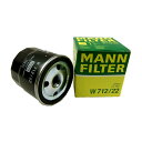 オイルエレメント オイルフィルター MANN FILTER W712/22 欧州車 BMW ベンツ アウディ アルファロメオ ベントレー ローバー ポルシェ ミニ オペル ワーゲン ボルボ 等