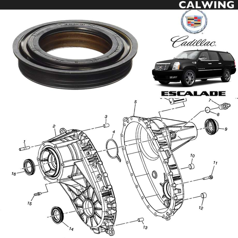 07-14y エスカレード | トランスファーシール フロント アウトプットシャフト GM純正