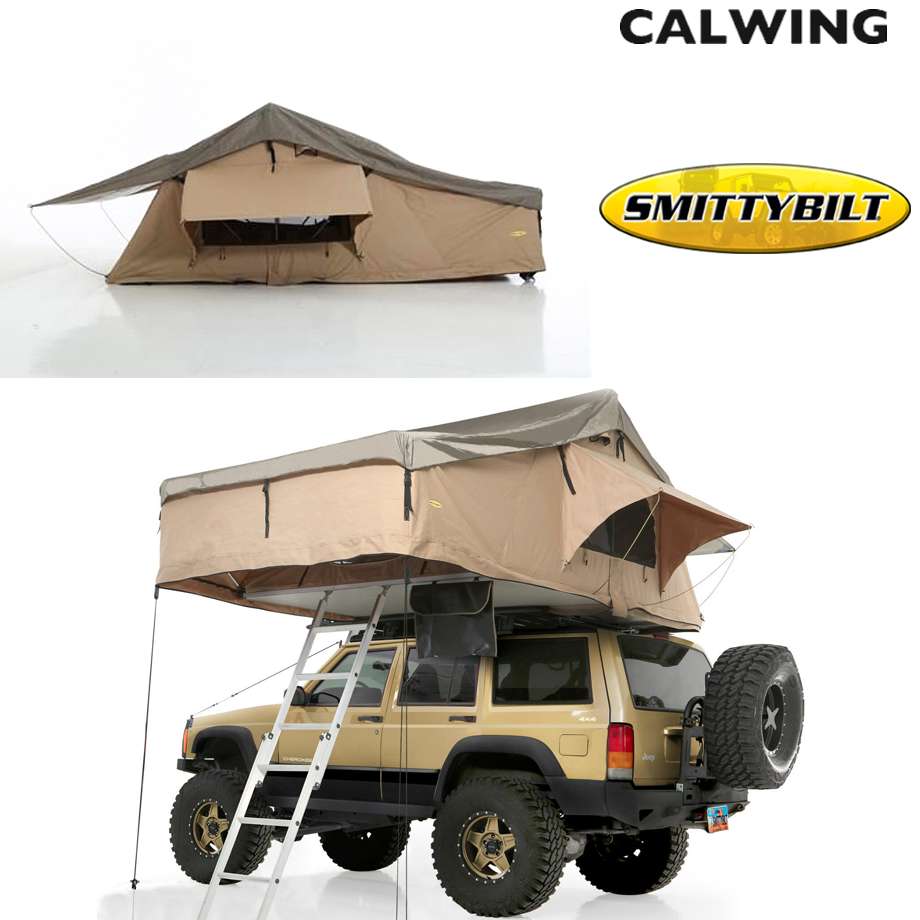 SMITTYBILT オーバーランダー ルーフトップテント 122×76×51インチ 車中泊 キャンプ アウトドア 防災 災害 グッズ ラングラー等