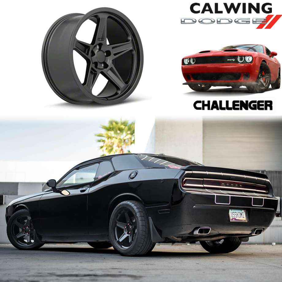 ダッジ DODGE チャレンジャー ホイール デーモンスタイル FR73 20インチ リア サテンブラック 10.5J +22 カスタム パーツ