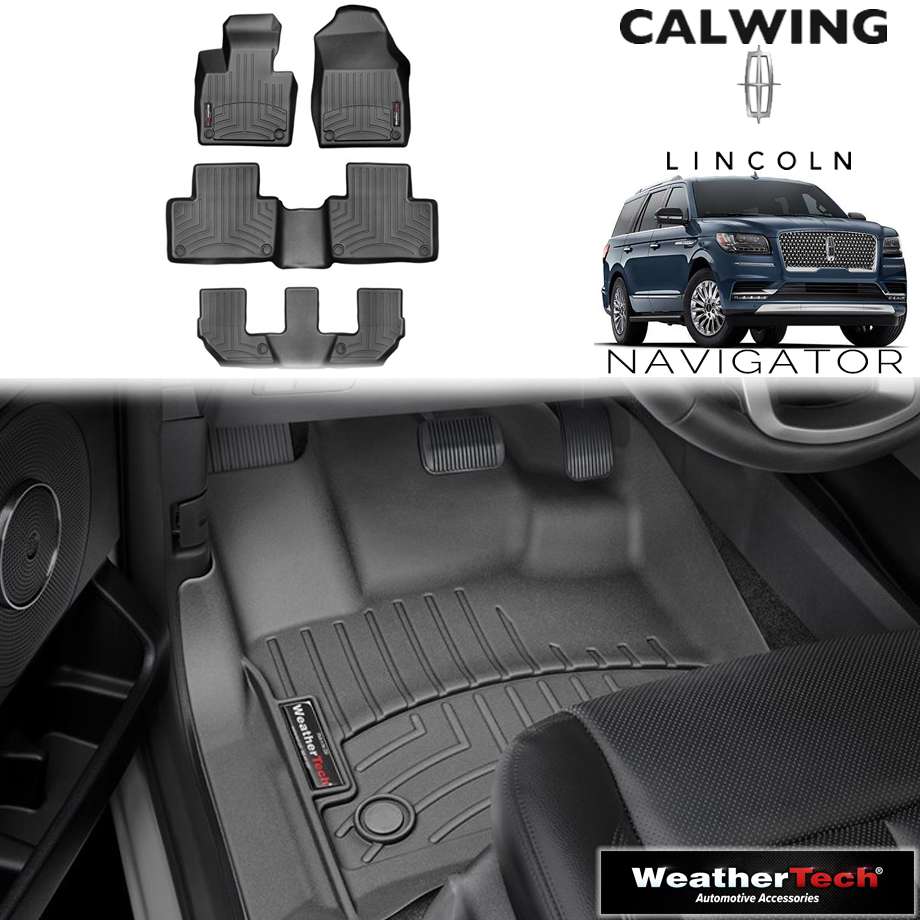 18y- ナビゲーター 2ndベンチ | フロアマット フロアライナー ブラック ウェザーテック