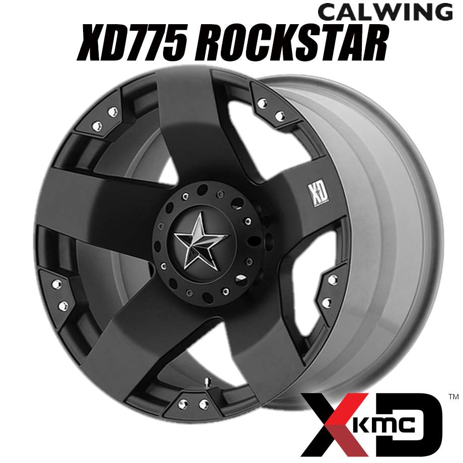 デュランゴ | ホイール XD775 ROCKSTAR マットブラック 20X8.5 +35 5X127 1本 KMC 1