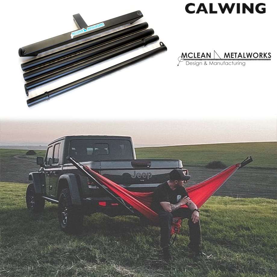 Bare Bones ハンモックマウント 組立式 ブラックコート&収納ケースオプション付き ADVENTURHAMMOCK オート キャンプ 車中泊 アウトドア...