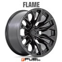 エスカレード シルバラード RAM QX80 | ホイール FLAME D804 ブラックアウト 6H-139.7 20x9J+20 1本 FUEL OFF-ROAD フューエル