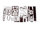 05-07y 300 300C ダッシュキット ウォールナット 34PCS