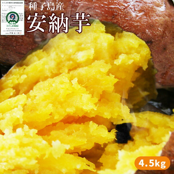 種子島産 【安納芋 4.5kg以上】(大・中・小混合サイズ15-25本) 送料無料 蜜芋 [※他商品との同梱不可][※常温便]のサムネイル
