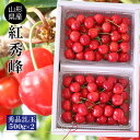 さくらんぼ お中元 送料無料 【山形県産 さくらんぼ 紅秀峰...