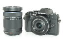 【中古】【外観特上級】OLYMPUS ミラーレス一眼カメラ OM-D E-M10 MarkIII EZダブルズームキット ブラック