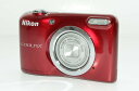 【中古】【外観並級】Nikon デジタルカメラ COOLPIX A10 レッド 光学5倍ズーム 1614万画素 乾電池タイプ A10RD