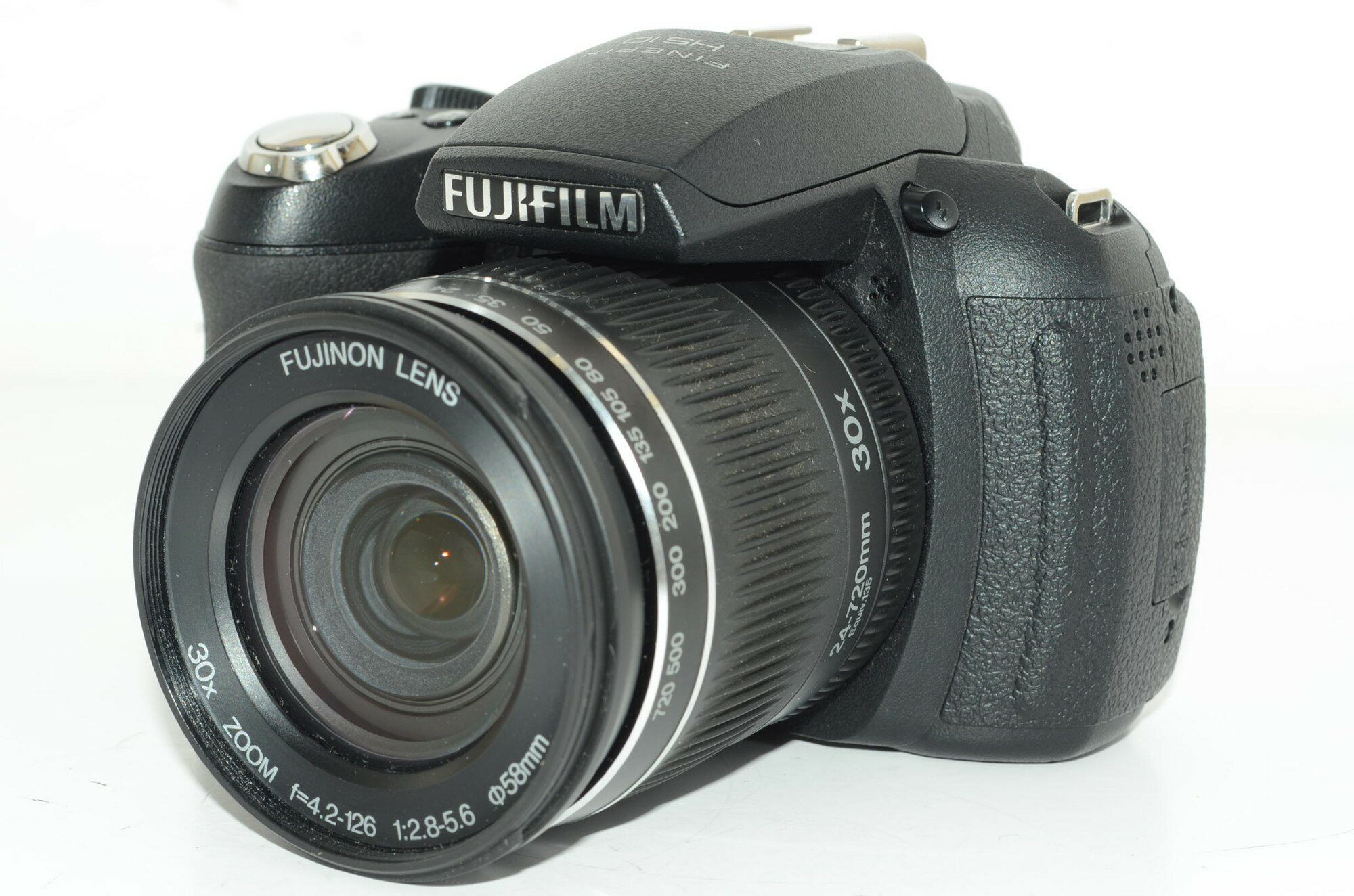 【中古】【外観並級】FUJIFILM デジタルカメラ FinePix HS10 ブラック FX-HS10
