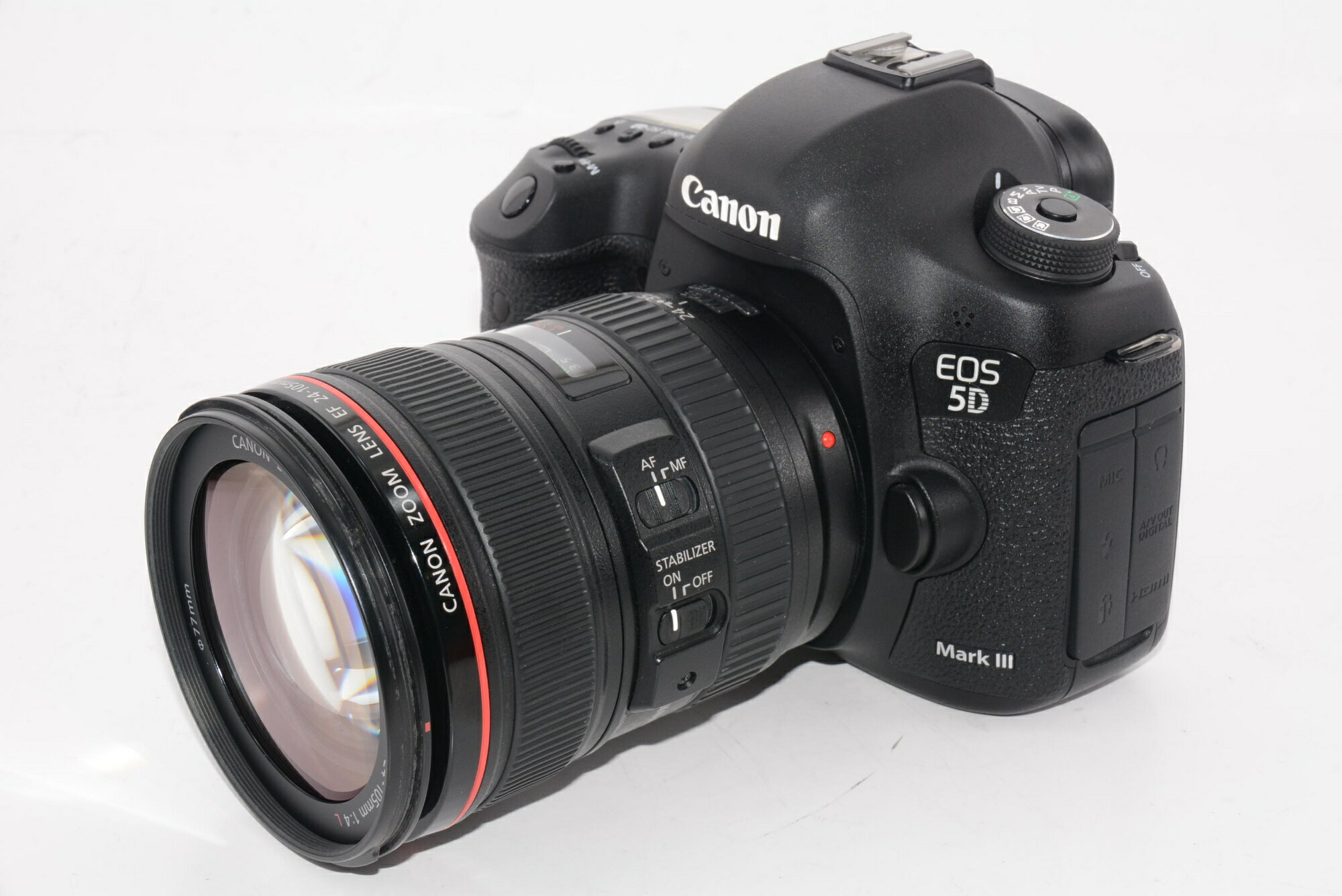 【中古】【外観特上級】Canon デジタル一眼レフカメラ EOS 5D Mark III レンズキット EF24-105mm F4L IS USM付属 EOS5DMK3LK