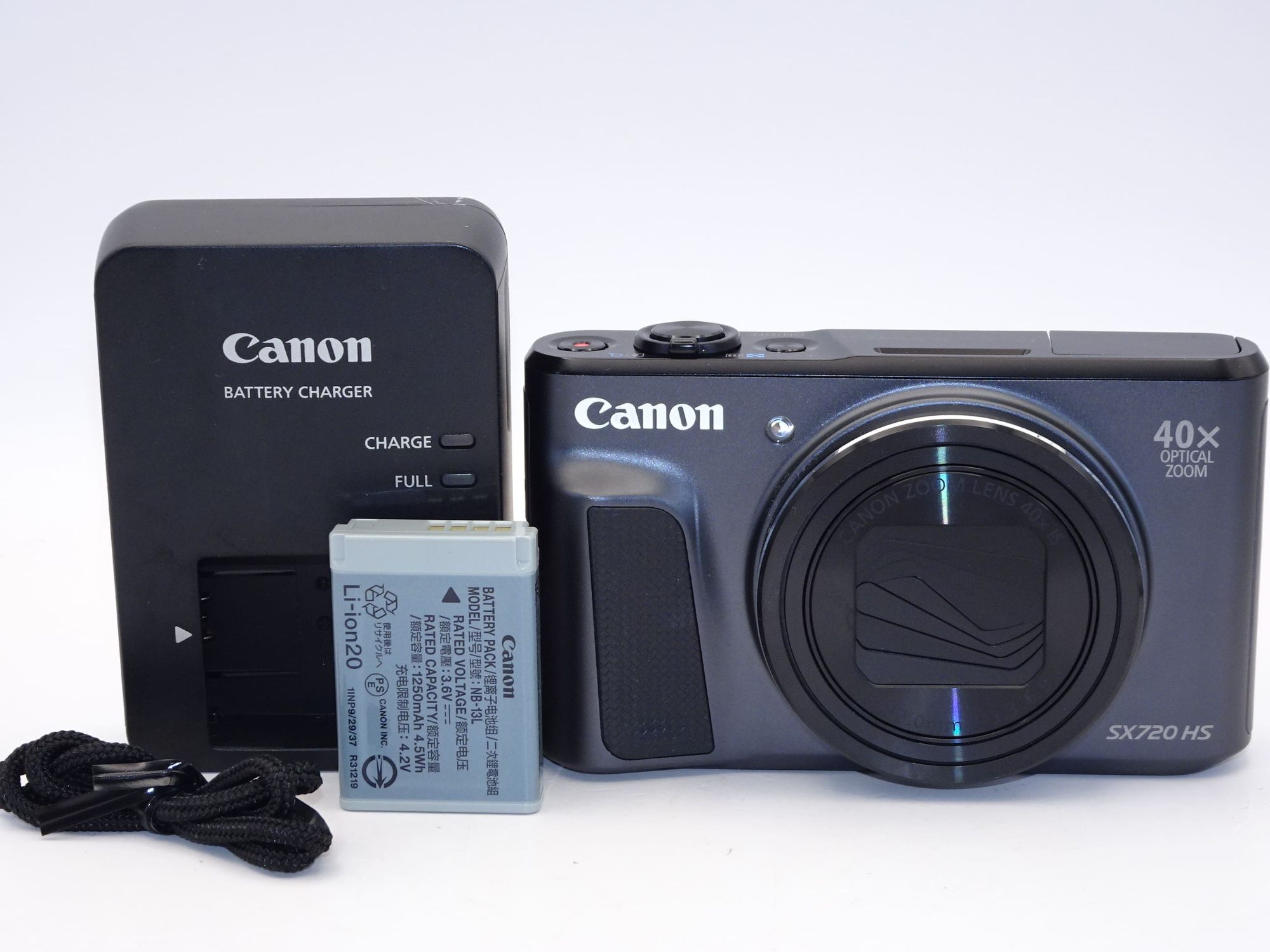 【中古】【外観特上級】Canon デジタルカメラ PowerShot SX720 HS ブラック