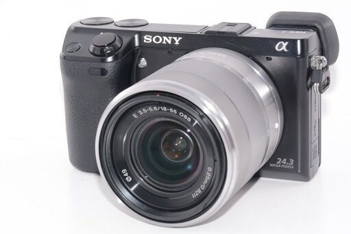 【中古】【外観並級】ソニー SONY ミラーレス一眼 α NEX-7 ズームレンズキット E18-55mm F3.5-5.6 OSS付属 専用ブラックモデル NEX-7K 【中古】【外観並級】ソニー SONY ミラーレス一眼 α NEX-7 ズームレンズキット E18-55mm F3.5-5.6 OSS付属 専用ブラックモデル NEX-7K
