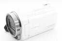 【中古】【外観並級】ソニー SONY ビデオカメラ Handycam CX535 内蔵メモリ32GB ホワイト HDR-CX535/W