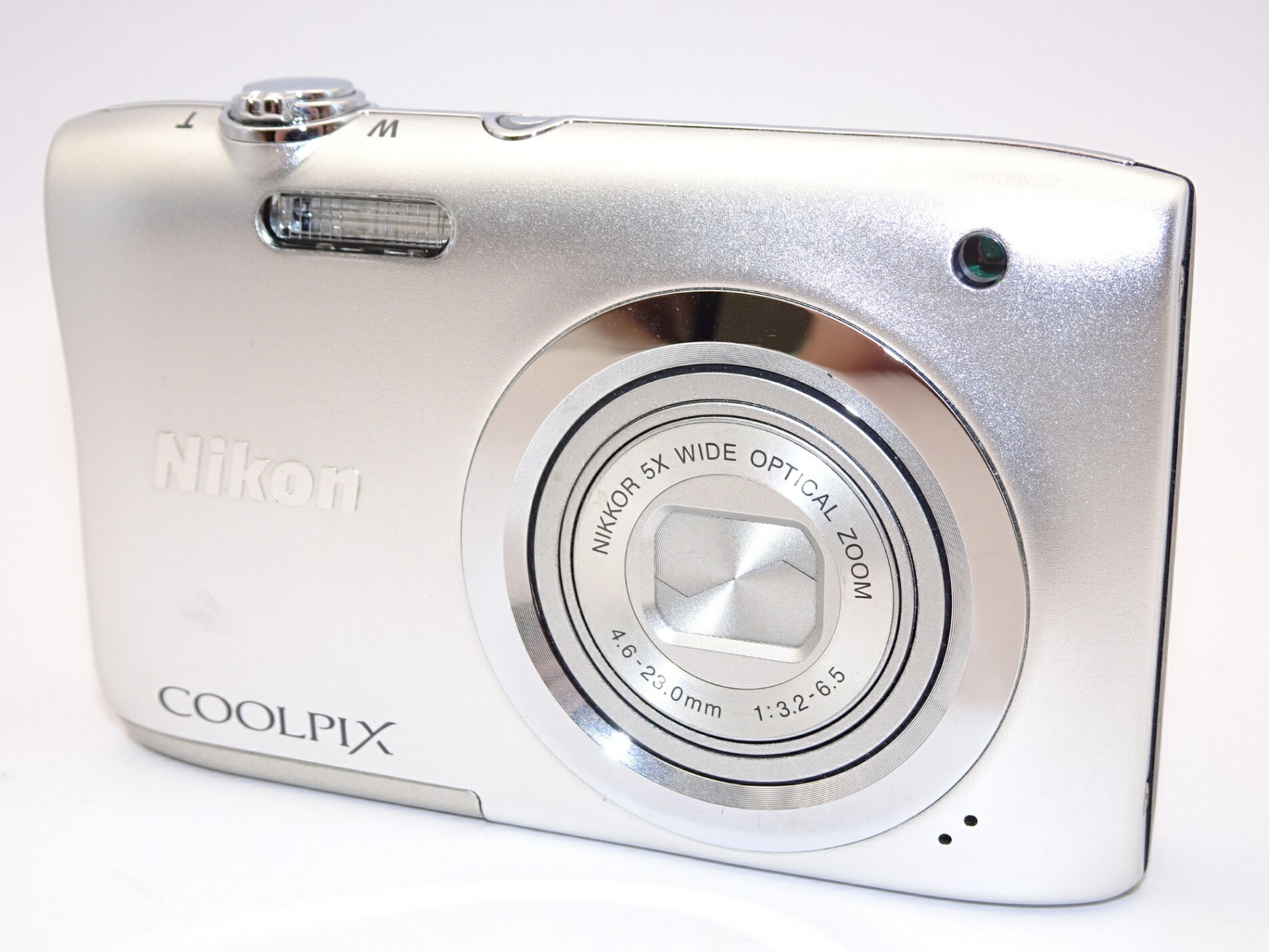 【中古】【外観並級】Nikon デジタルカメラ COOLPIX A100 シルバー