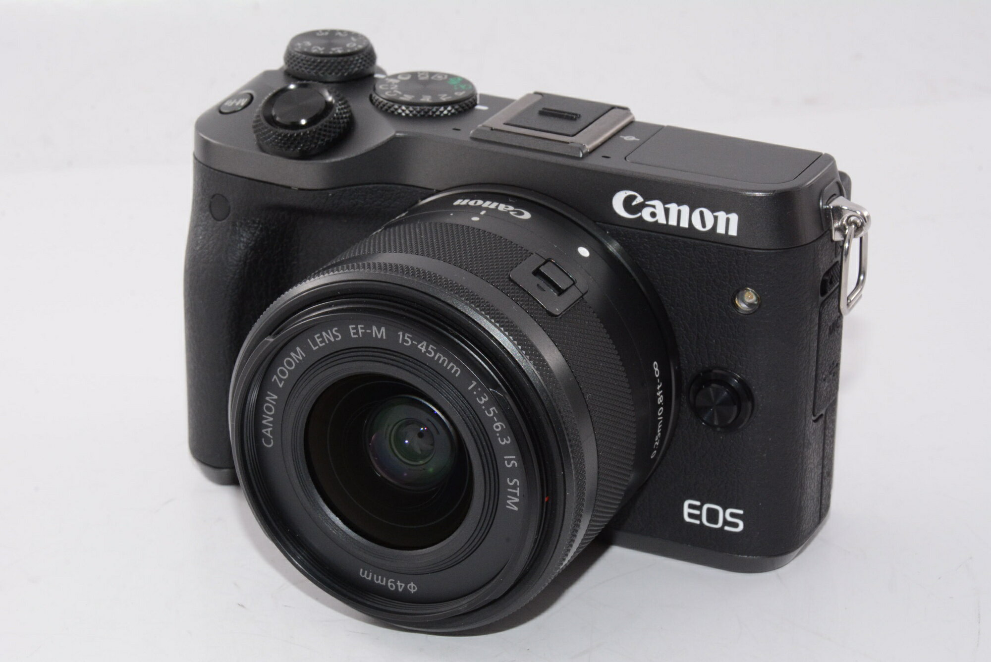 Canon EOS M6 15-45mm ズームレンズ付き Amazon | Canon ミラーレス一眼カメラ EOS M6 レンズキット(ブラック