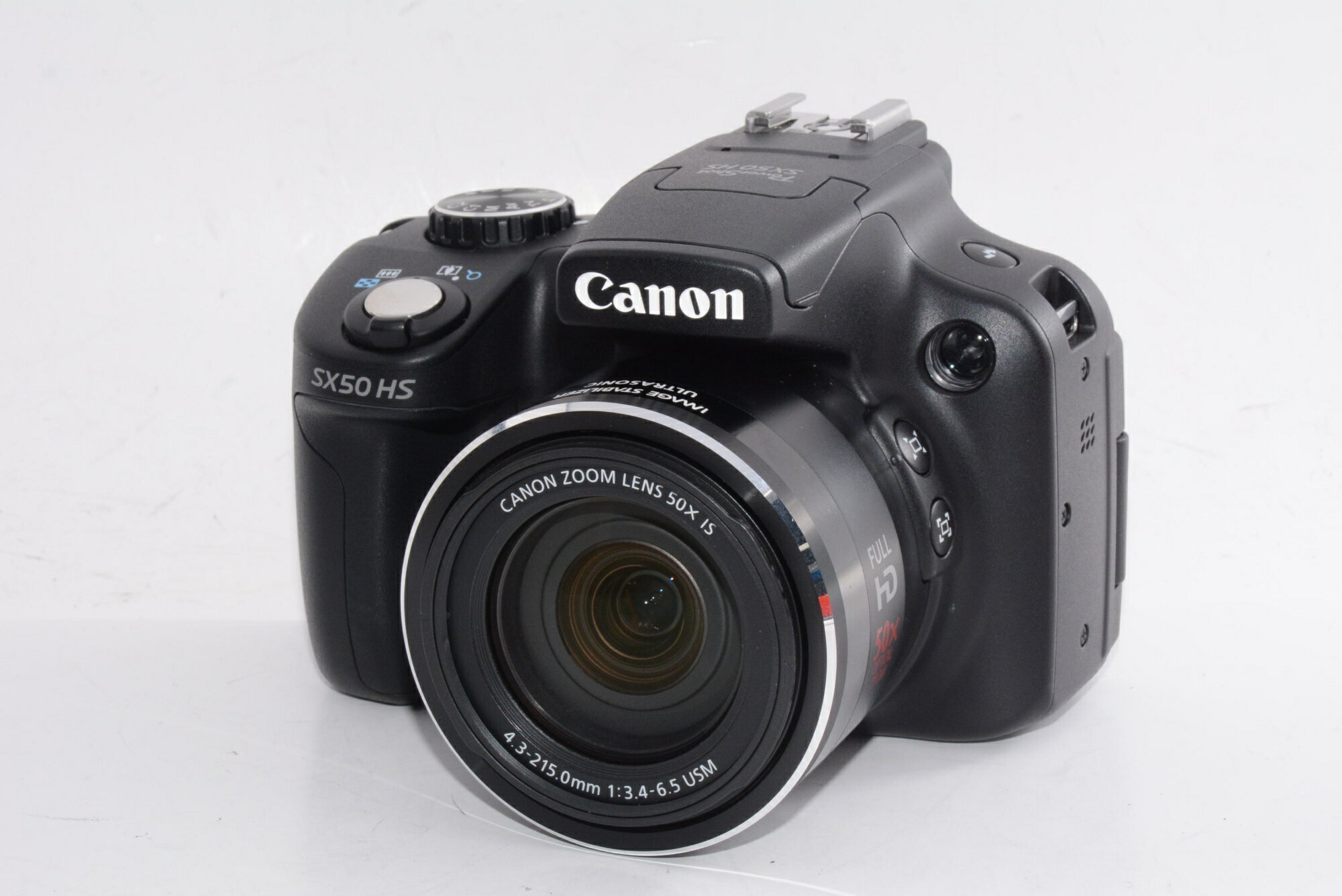 【中古】【外観並級】Canon デジタルカメラ PowerShot SX50HS ブラック PSSX50HS
