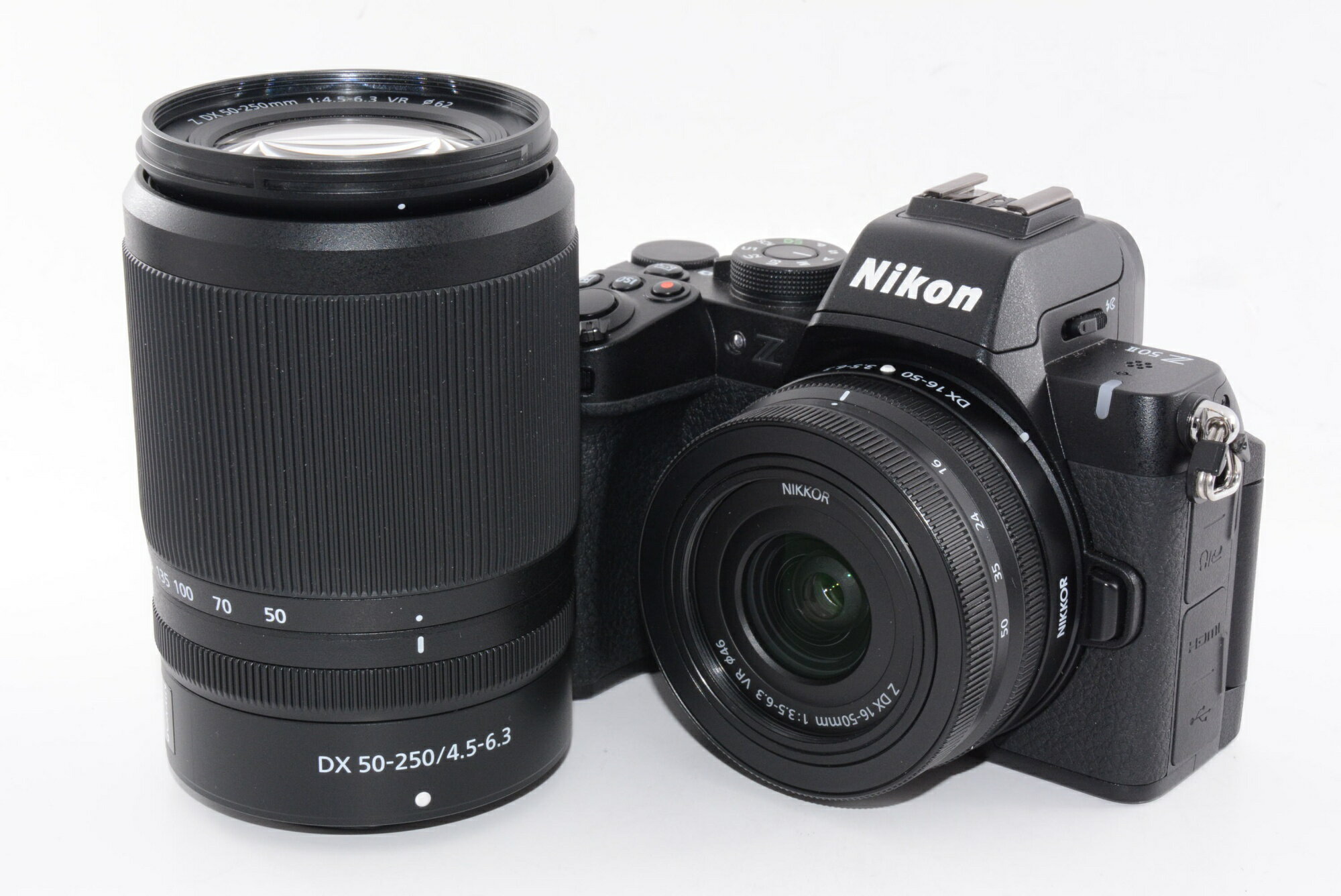 【中古】【外観特上級】Nikon ミラーレス一眼 Z50II ダブルズームキット 16-50VR+50-250VR付 APS-C Zマウント