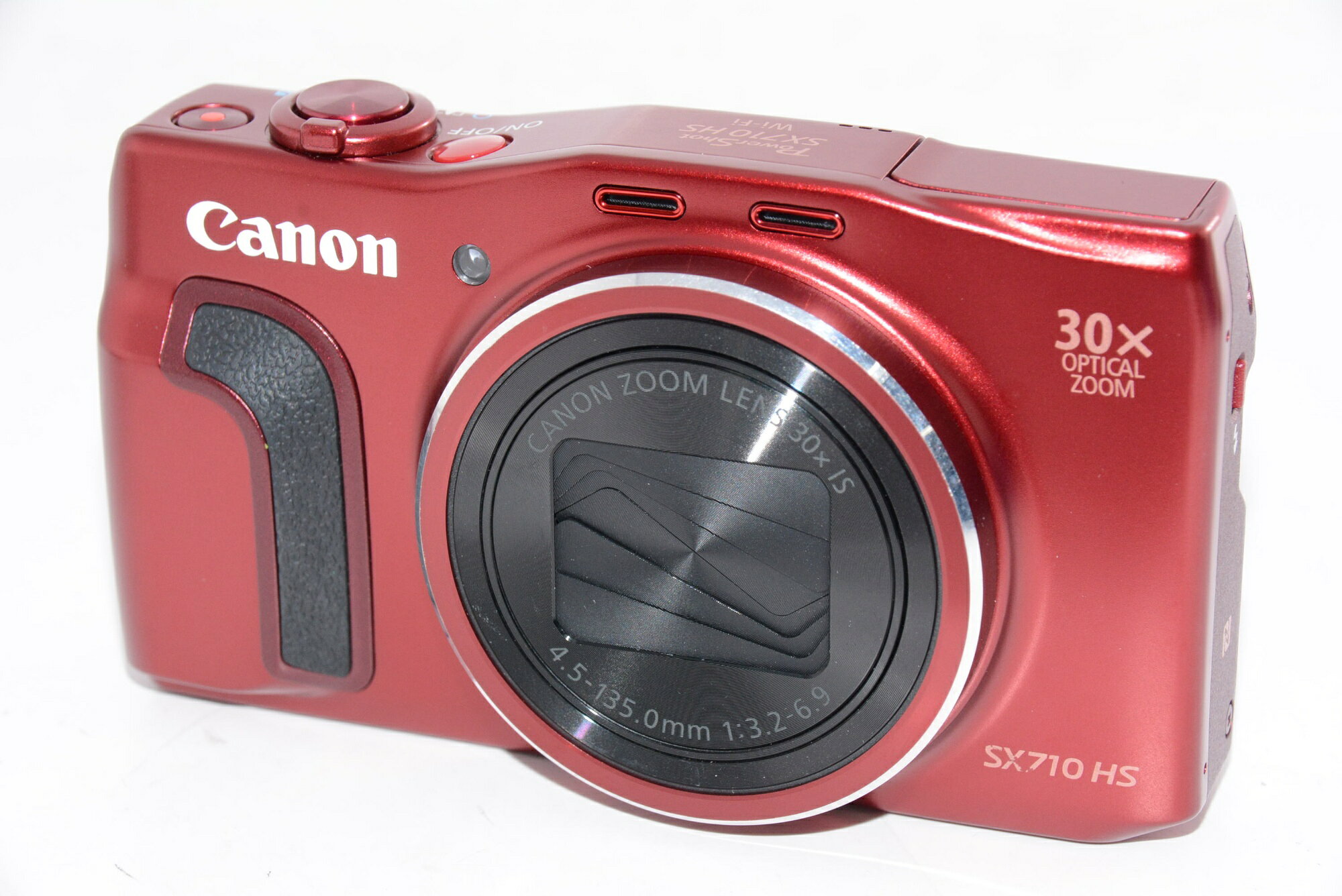 【中古】【外観特上級】Canon デジタルカメラ PowerShot SX710 HS レッド 光学 ...