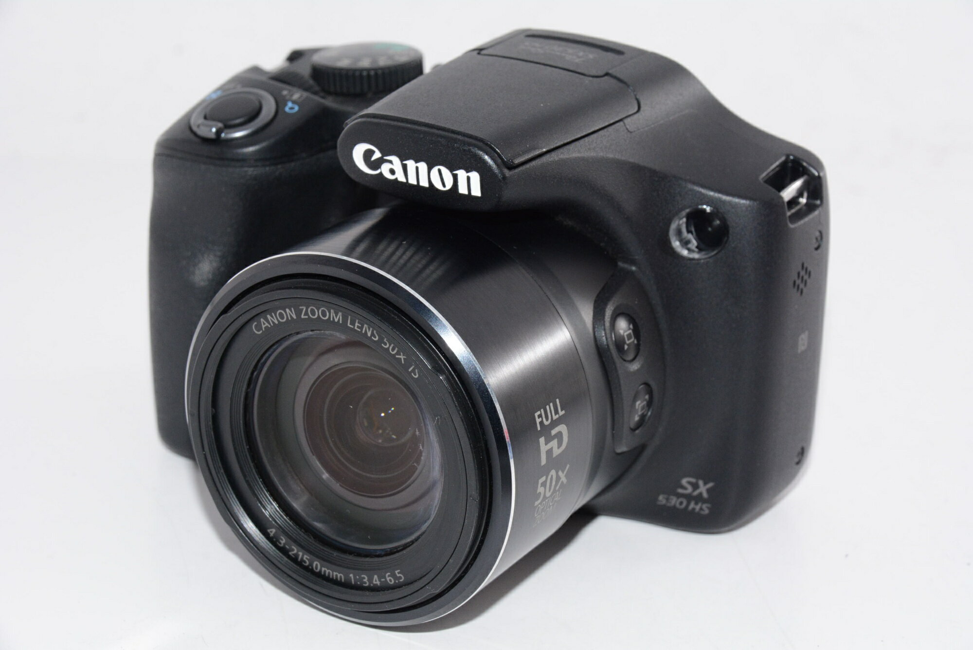 【中古】Canon キヤノン PowerShot SX530 HS ブラック コンパクトデジタルカメラ Canon Powershot SX530 HS 16mp Digital Camera w/ Battery